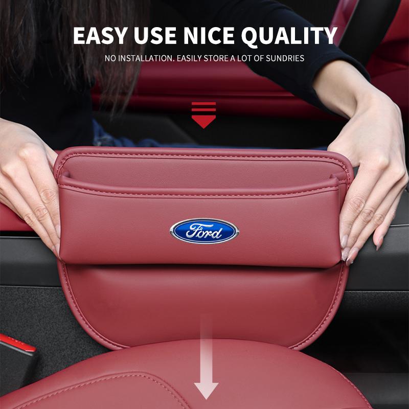 Car Seat Gap Organizer Storage Box Pocket Multifunction CarInterior Accessories For Ford Taurus D258 D3 CD4