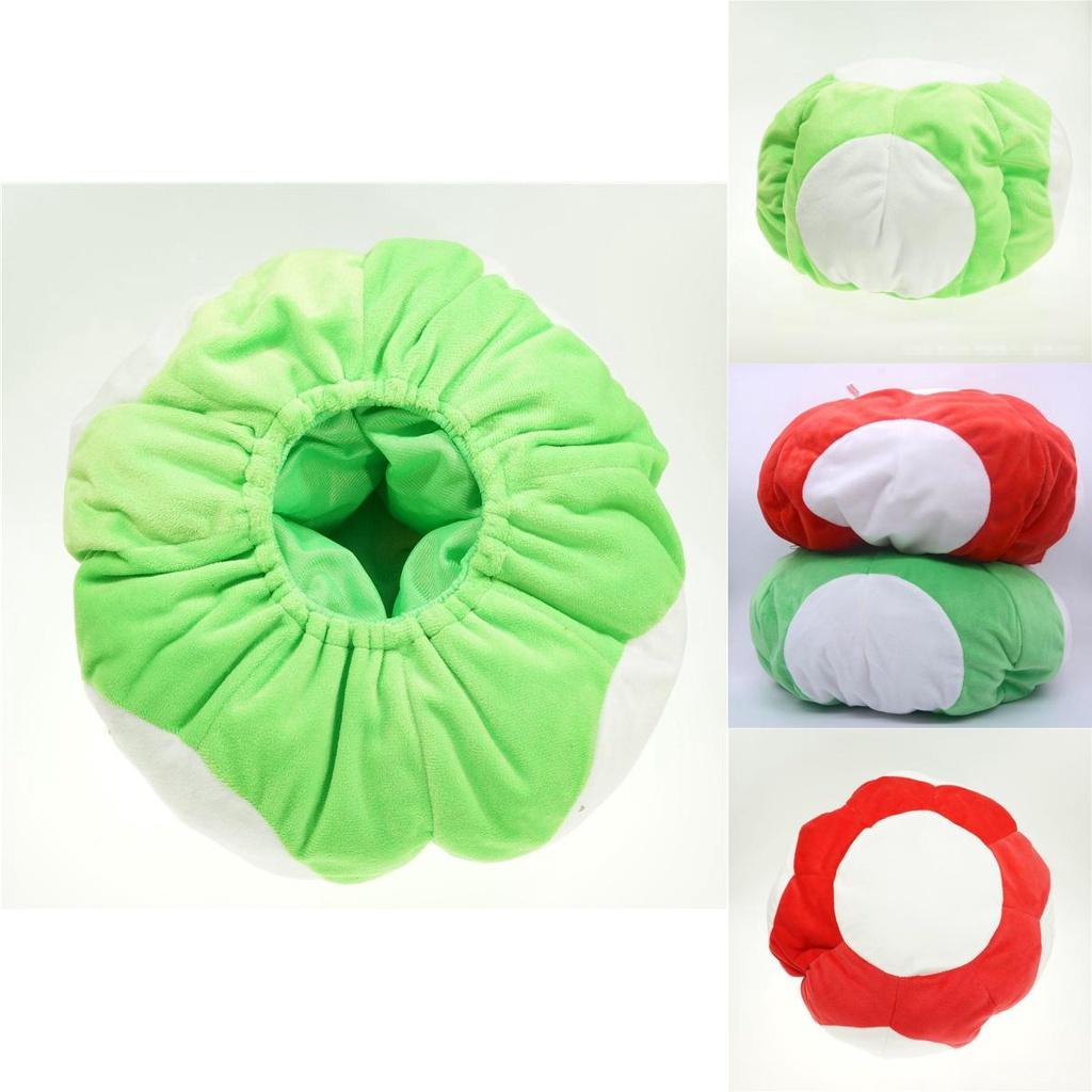 Cute Green And Red Mario Hat Plush Toy Doll For Kids And Adults