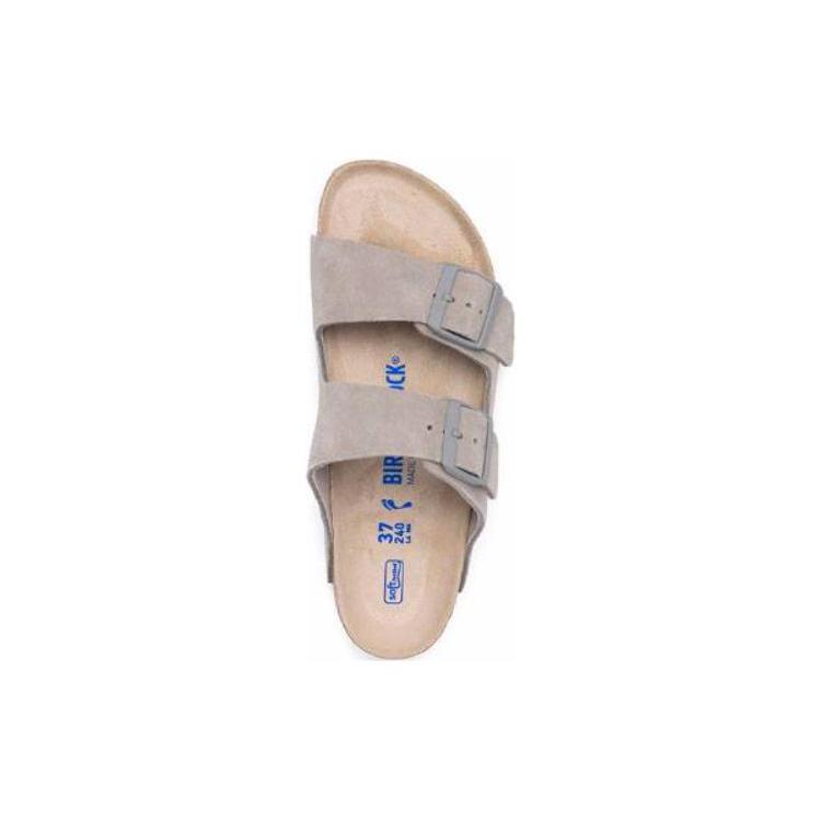 Birkenstock Замшевые сандалии-слипоны Arizona 1020557