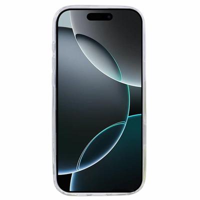 Чехол для iPhone 16 Pro Max с поддержкой MagSafe, блестящий эпоксидный ТПУ+акриловый чехол для телефона