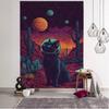 Абстрактное украшение дома с индивидуальностью Богемский гобелен Звездное небо Настенное украшение Спальня Общежитие Ткань