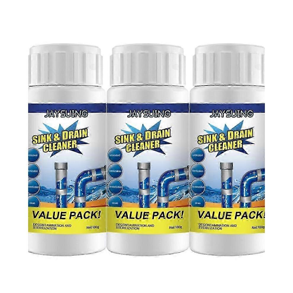 (3pcs)Wild Tornado Powerful Sink & Drain Cleaner High Efficiency Clog Remover & Clean