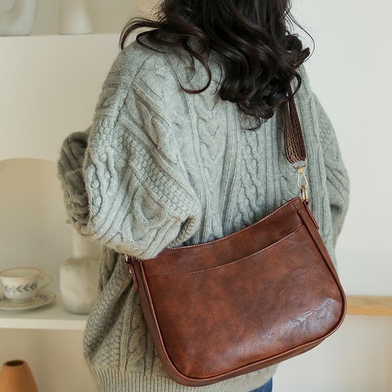 Ретро женская сумка из искусственной кожи, дизайнерская брендовая сумка через плечо, роскошные сумки через плечо, женская сумка-мессенджер, повседневная сумка-тоут