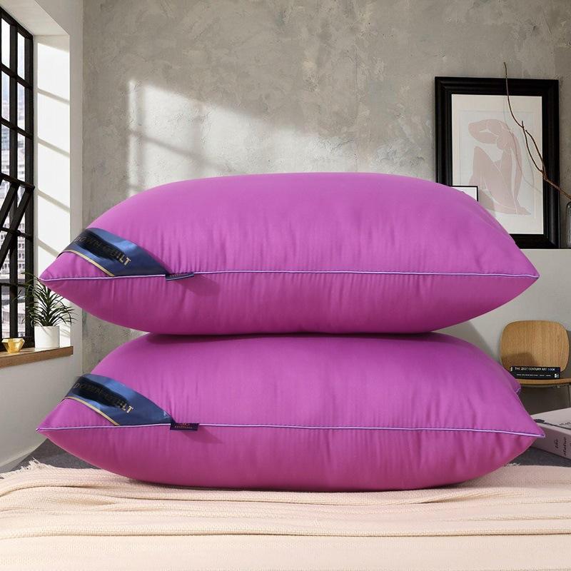 Подушка для отеля Non-Collapse защищает шейный отдел позвоночника High Pillow Core. Домашняя подушка Bed and Breakfast Special Whole-head Pillow Core