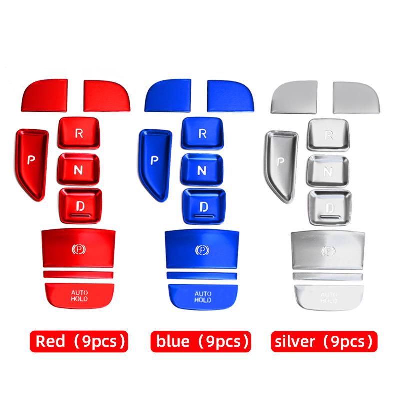 Алюминиевый автомобильный электронный ручной тормоз ESP кнопка крышка отделка наклейки аксессуары для Hyundai Tucson NX4 2021 2022 2023 2024 N Line