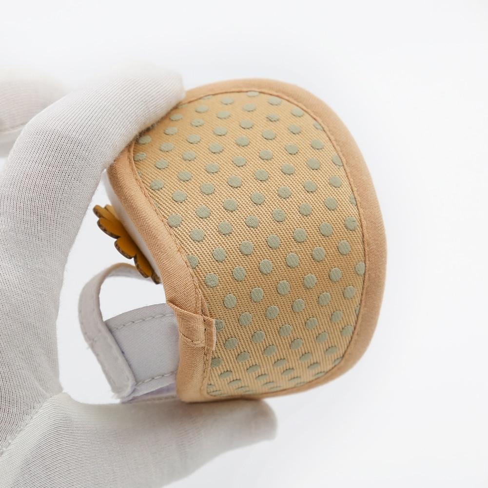 Сандалии с цветочным узором для маленьких девочек, летняя обувь, мягкая подошва, обувь для новорожденных, обувь для детской кроватки, обувь принцессы на плоской подошве, сандалии для девочек 0-18 месяцев