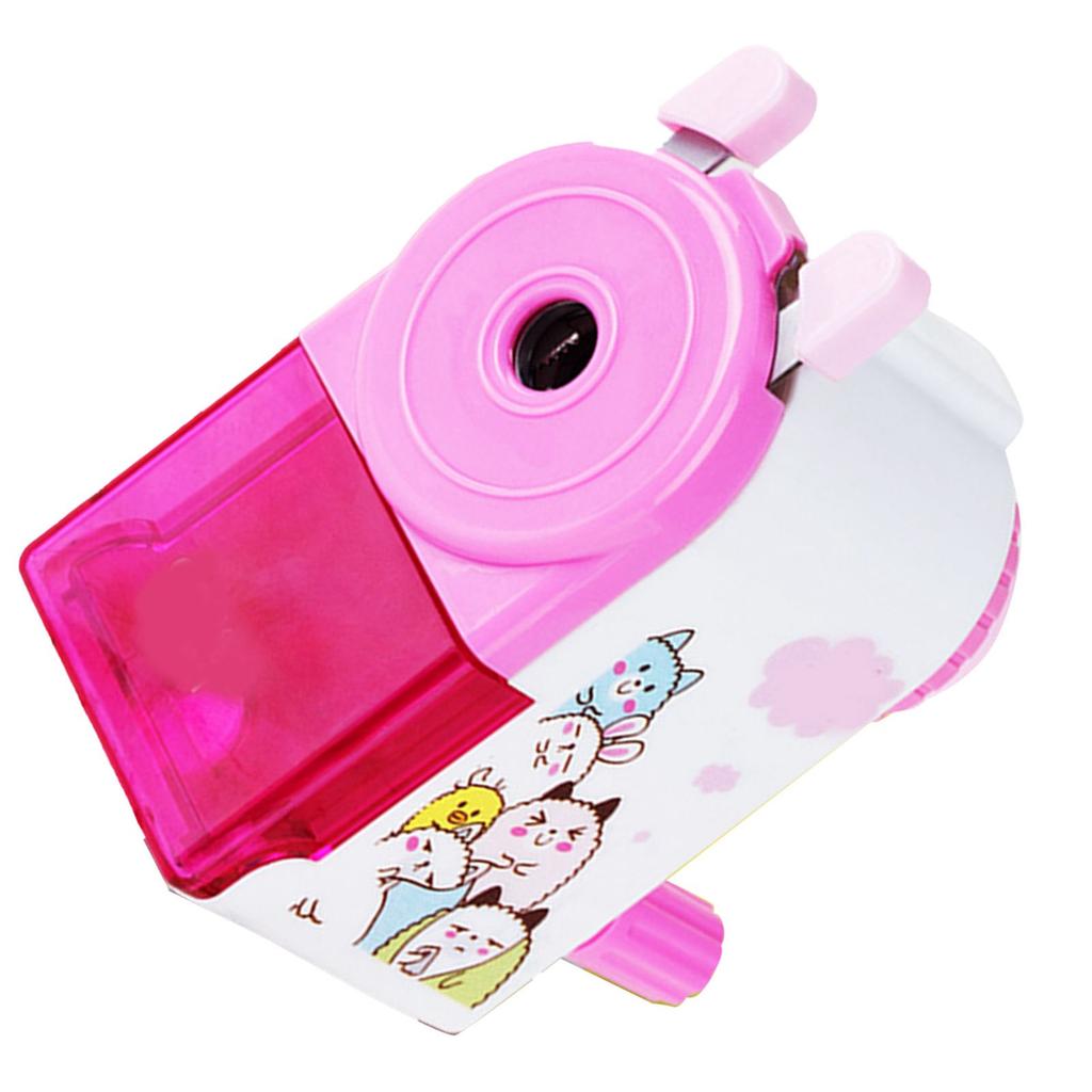 Rotating Pencil ener Cute Portable Efficient Hand Crank Manual Pencil ener for Students