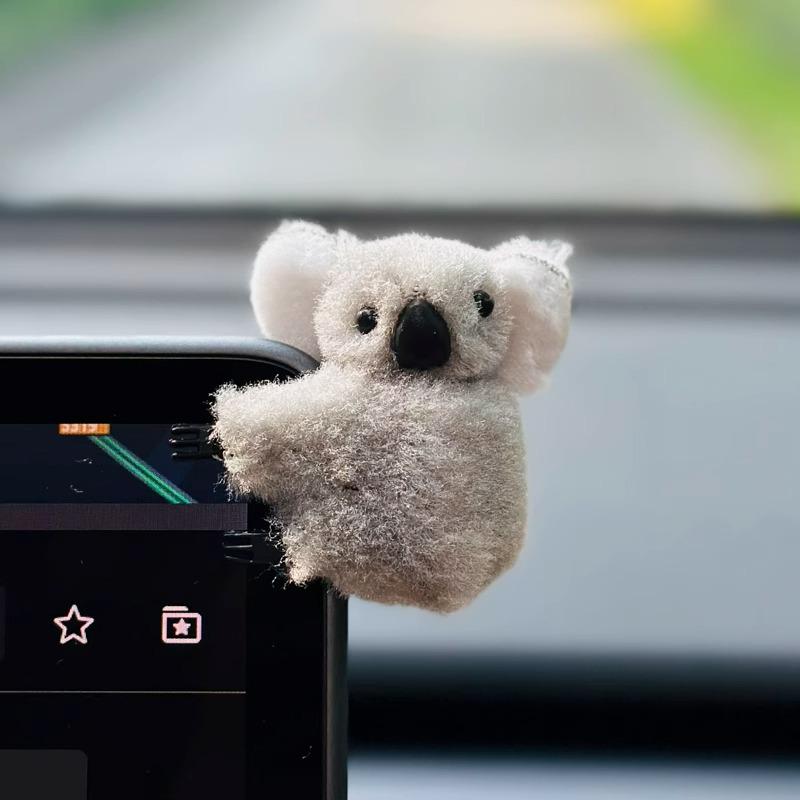 Charming Koala Car Pendant - Stylish Rearview Mirror Decor for Women