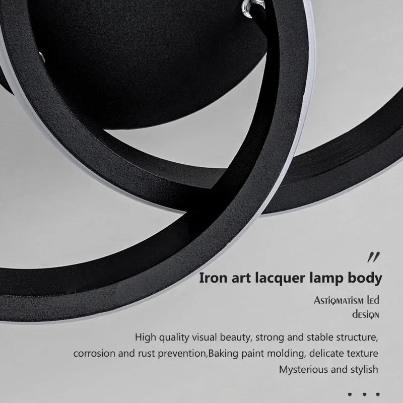 Современный светодиодный потолочный светильник для коридора, лестницы, входа, чердака, квадратной кухни, внутреннего освещения в стиле минимализма, декора комнаты