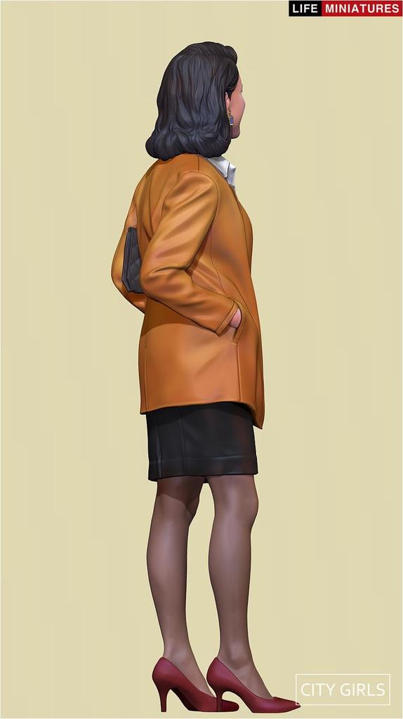 Жизнь Миниатюра 112 (150мм) Городские Девушки №1 Мисаки Токио 1989 Смоляной Набор LM-CG12001