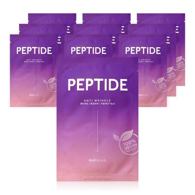 Baru Lab The Clean Vegan Mask Pack Wrinkle Improvement Peptide, 10 упаковок, 1 упаковка