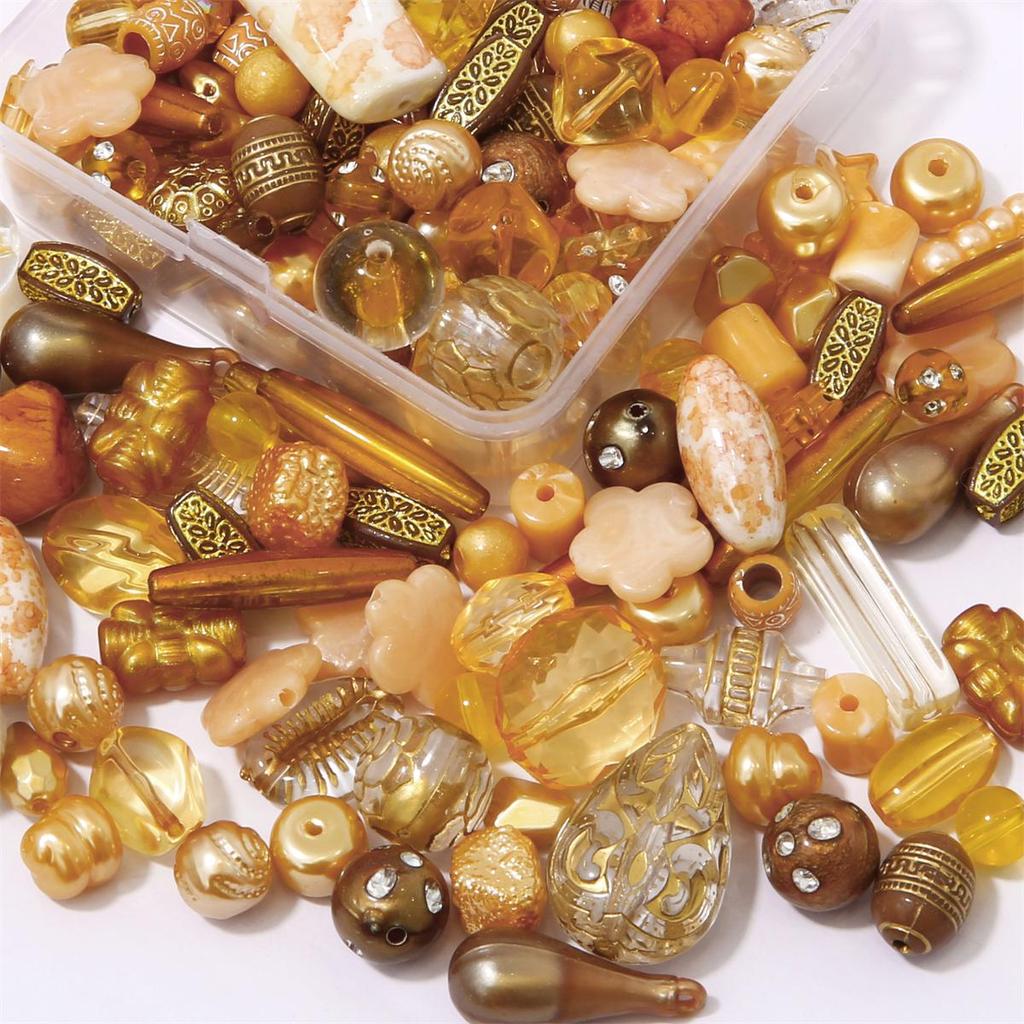 80-150 шт./кор. Акриловые милые бусины для самостоятельного изготовления ожерелья, браслета, серег, ювелирных изделий, аксессуаров для рукоделия