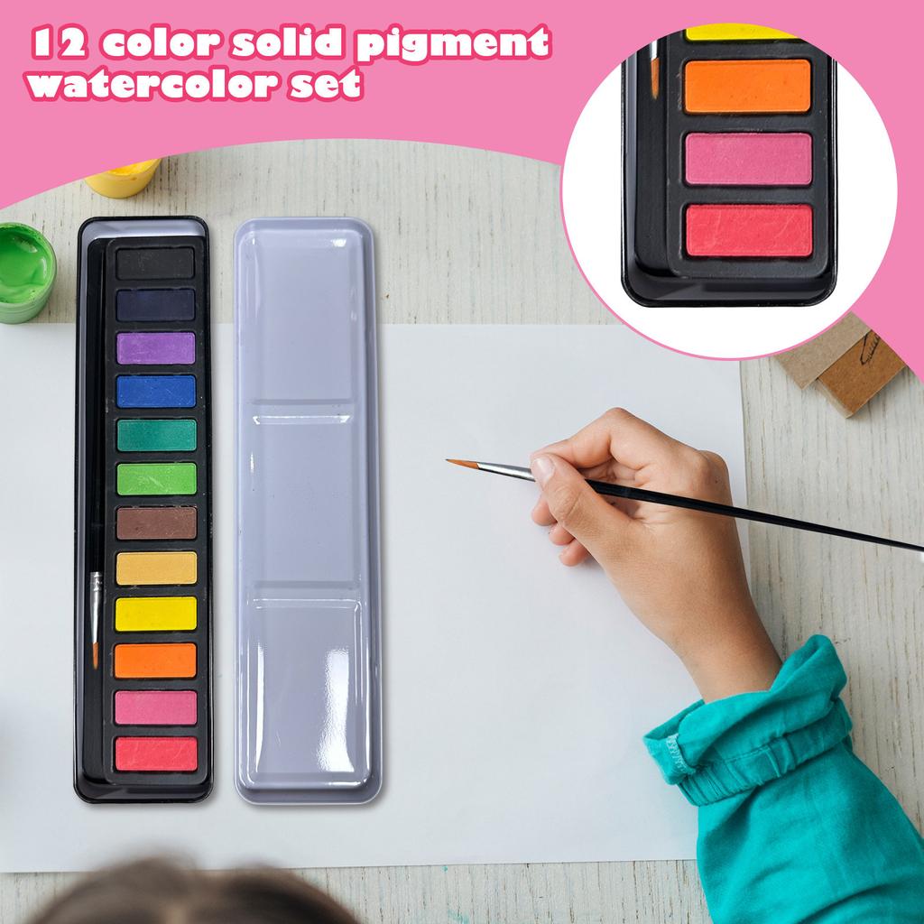 Watercolor Box Watercolor Paint Set