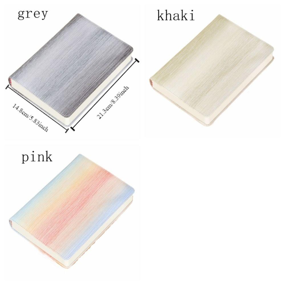 Soft Gradient Color Journal Premium A5 Notebook Back To School Supplies Soft Cover Notebook School