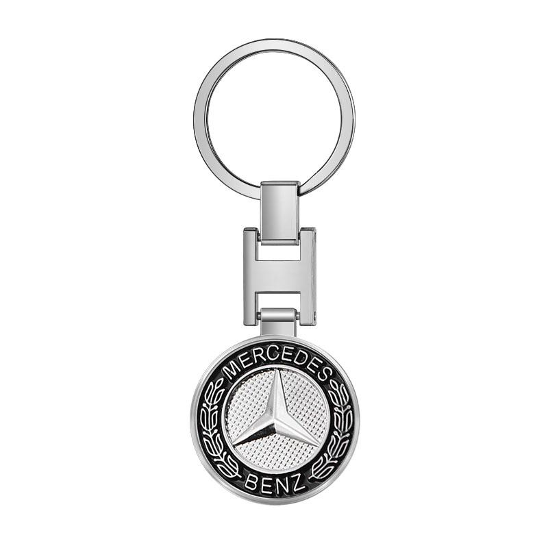 1 шт. Эмблема автомобиля Брелок Стайлинг Кольцо для ключей Аксессуары Для Mercedes-Benz AMG C500 C200 C300 A B C E GLA CLA GLK GL ML GLE W204 W205 W203 W211 W212 W213