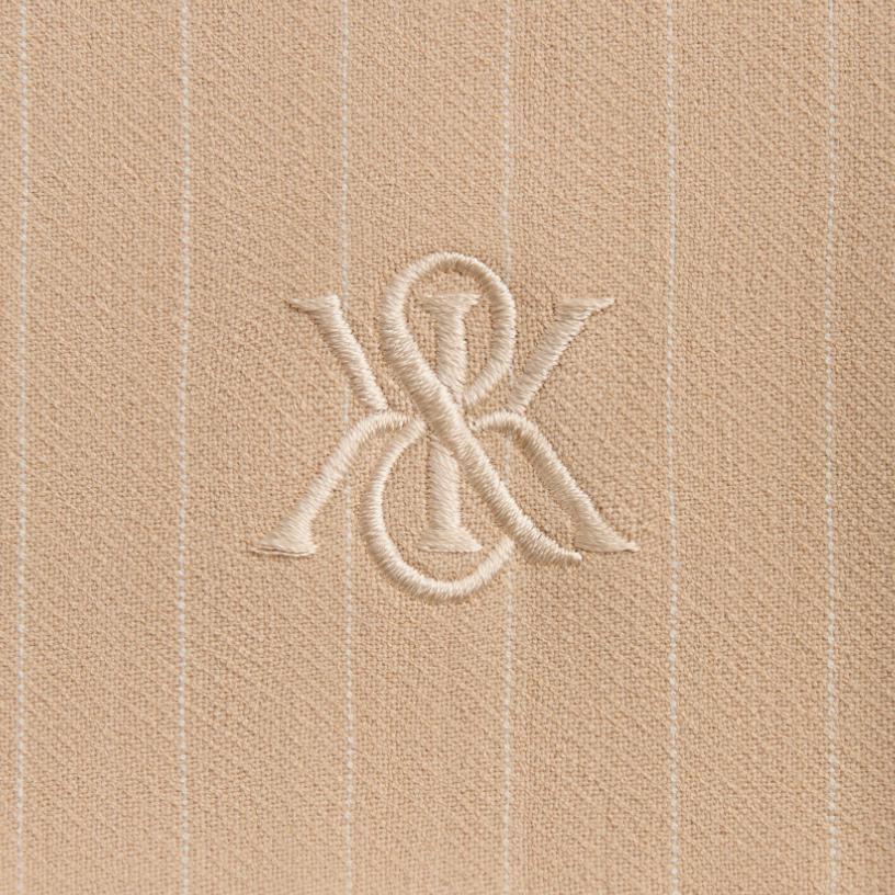 Kith Рубашка мужская Ace Fashion универсальная на пуговицах с длинным рукавом двойного плетения Хаки KHM032986-246