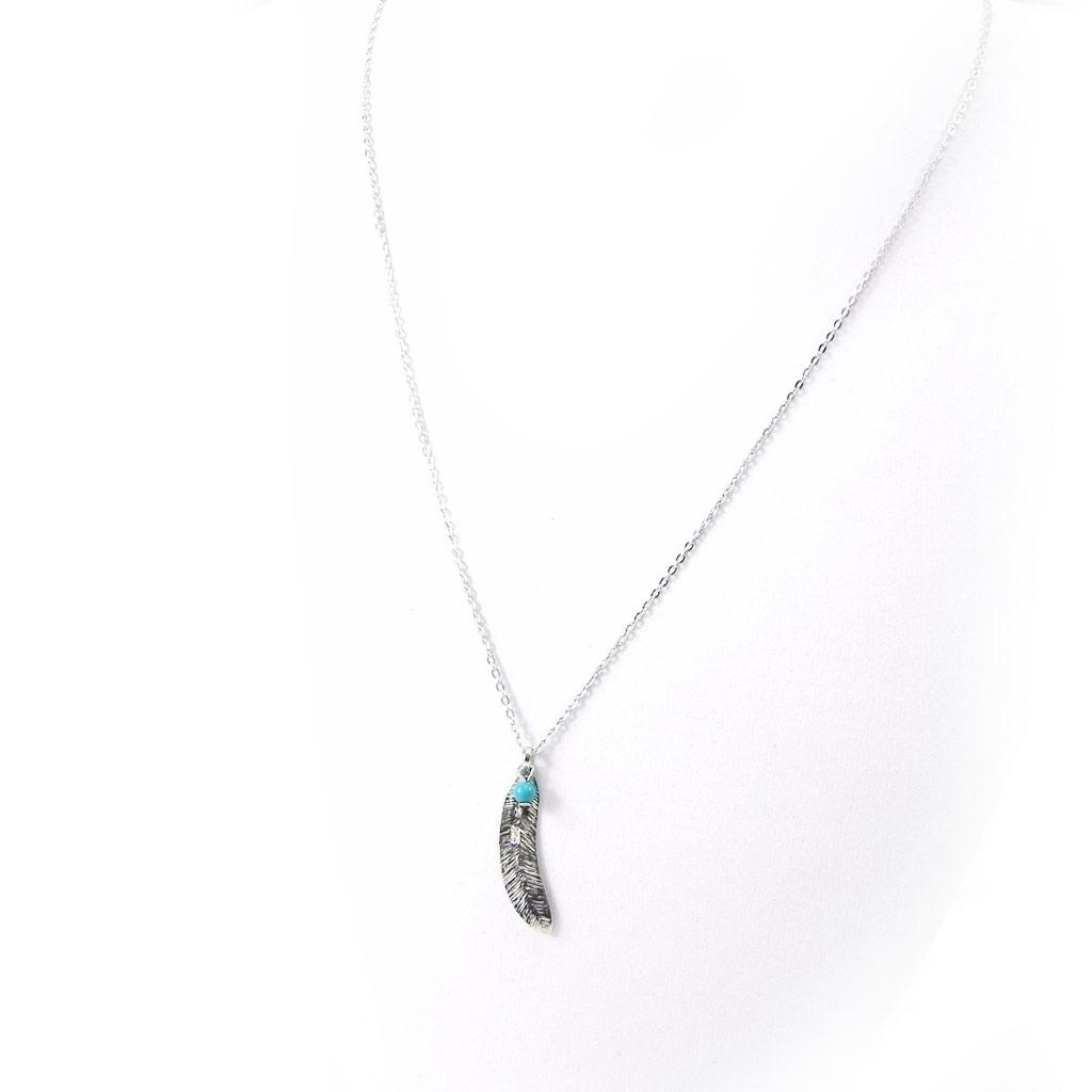 Les Trésors De Lily [G9334] - Серебряное ожерелье «Навахо» с бирюзой