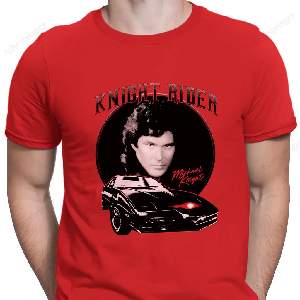 Футболка с графикой Рыцарь дорог Майкл Найт, уличный повседневный стиль, футболка для мужчин и женщин