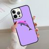 Чехол для телефона Vaporwave Dolphin для iPhone 17 Air 11 12 13 14 15 16 Pro Max Чехол-бампер для iPhone 17 Air Max Plus