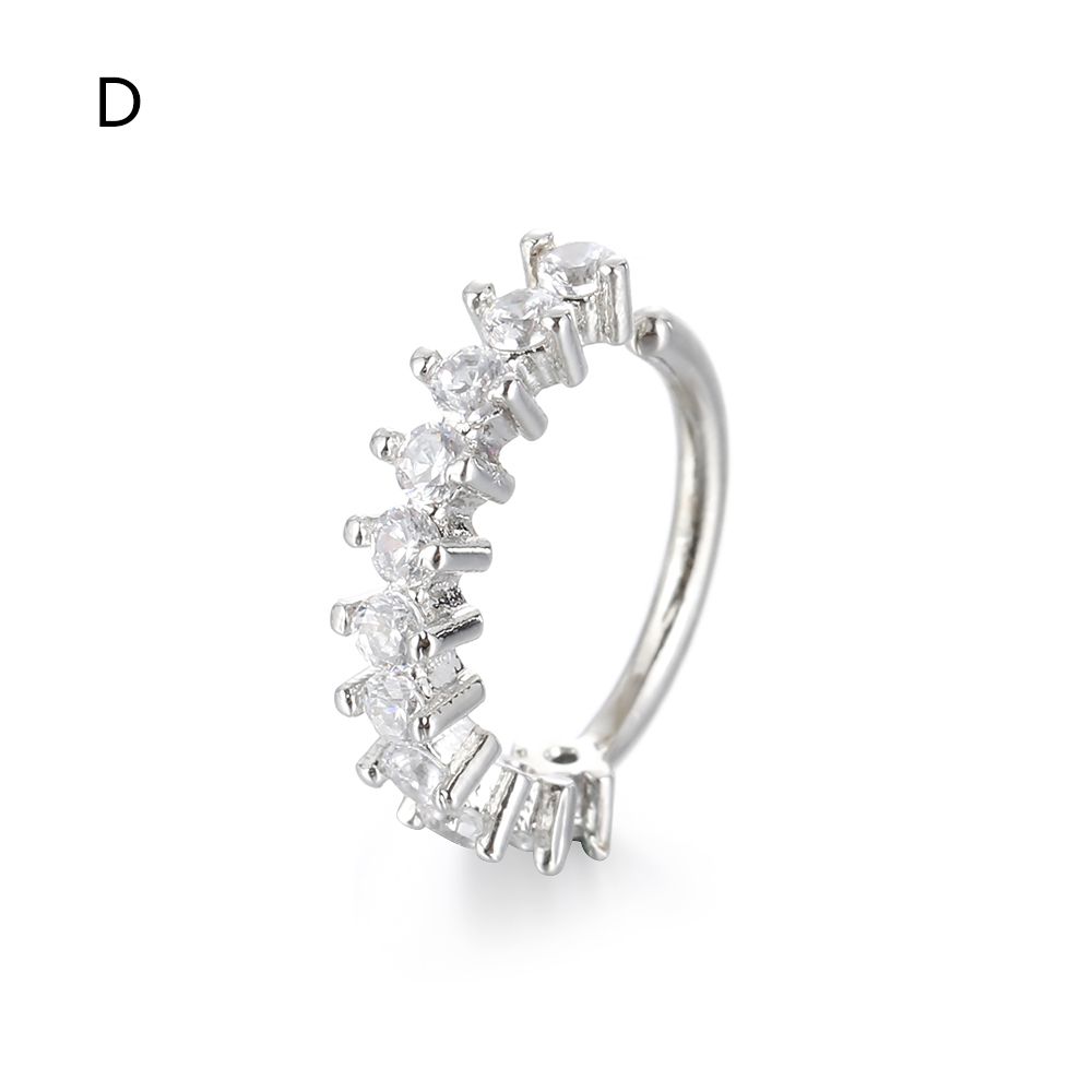 Small Body Piercing Jewelry Labrets Lip Ear Studs Rhinestone Cartilage Helix Tragus Earrings