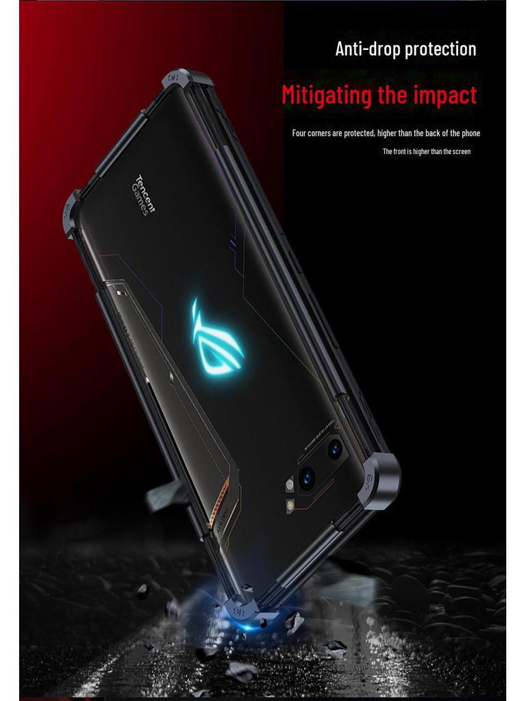 Чехол с металлическим каркасом для Asus ROG Phone 9 Pro и Zenfone 12 — индивидуальный дизайн без рамок
