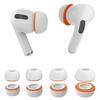 Silicone Memory Foam Ear Tips XS/S/M/L 4 Pairs, Ear Cushion Replacement Set for Wireless Earphones