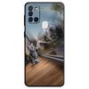 Fashion Animal Big Cat Kitten Phone Case For Samsung Galaxy A50 A10 A10s A40 A02 A01 A03s A04s A70 A03 Core A04 A02s A20e Cover