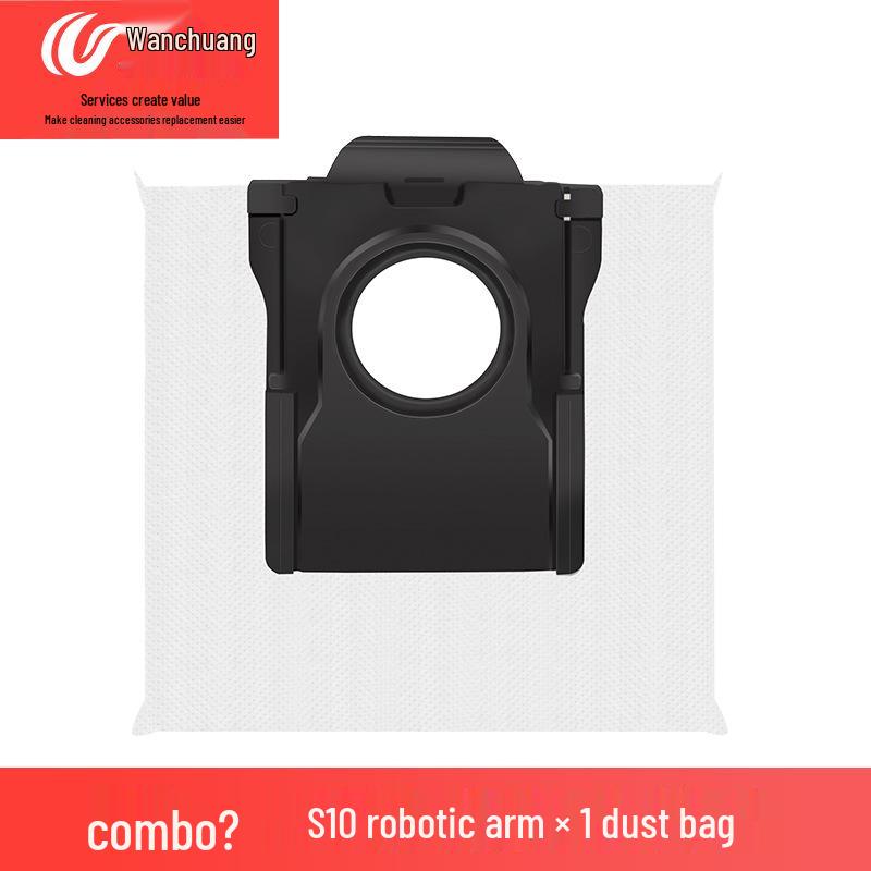 Аксессуары для робота-пылесоса Dreame S10: Комплект боковой и роликовой щеток, швабры, пылесборника