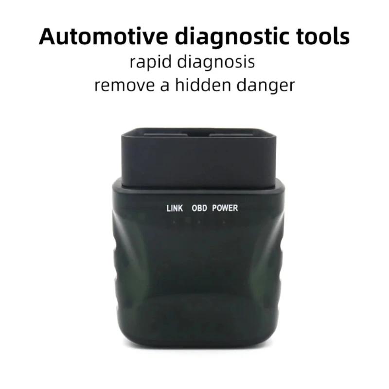 Vehicle information reader, universal Bluetooth connection engine fault rapid diagnosis and testing instrument for automobiles