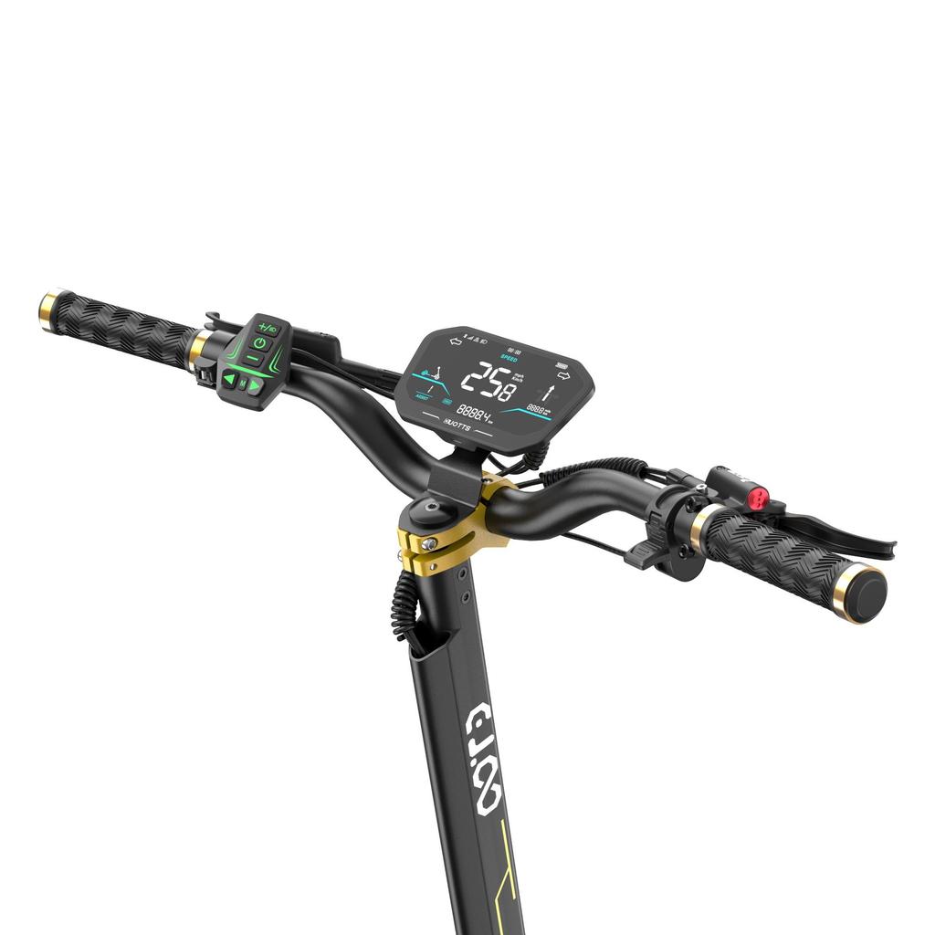 OOTD S30 Off-road Electric Scooter - 1200W x2, 65km/h, Foldable, Dual Motors, Adults - Commuting - Off-road