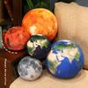 Plush Toy Simulation Moon Plush Toy Martian Mars Plush Pillow Lifelike Earth Plush Toy  Kids Toys