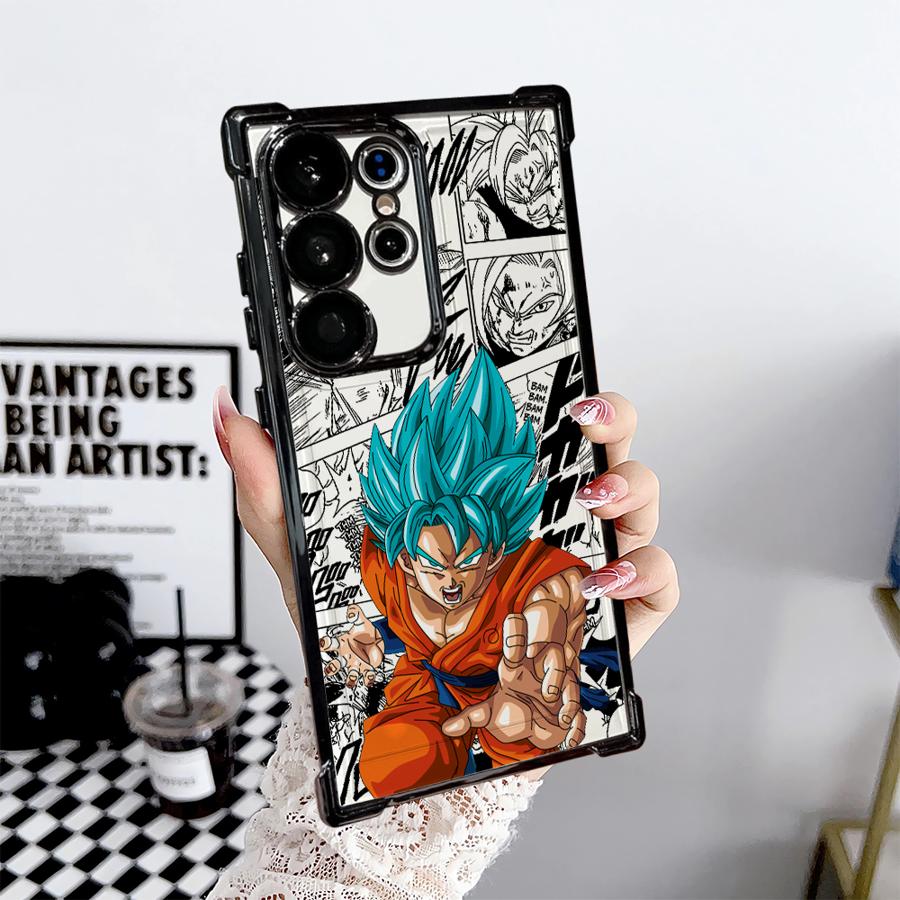 Чехол для телефона с мягкой обложкой Dragon Ball для Samsung Galaxy S21 Plus S24 S23 S20 FE S22 Ultra S25 Edge