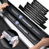 ·1/4/5Pcs Car Door Sill Carbon Microfiber Protector Sticker For Volkswagen VW Golf Passat GTI Amarok Teramont Phaeton ID.3 SharaAL2