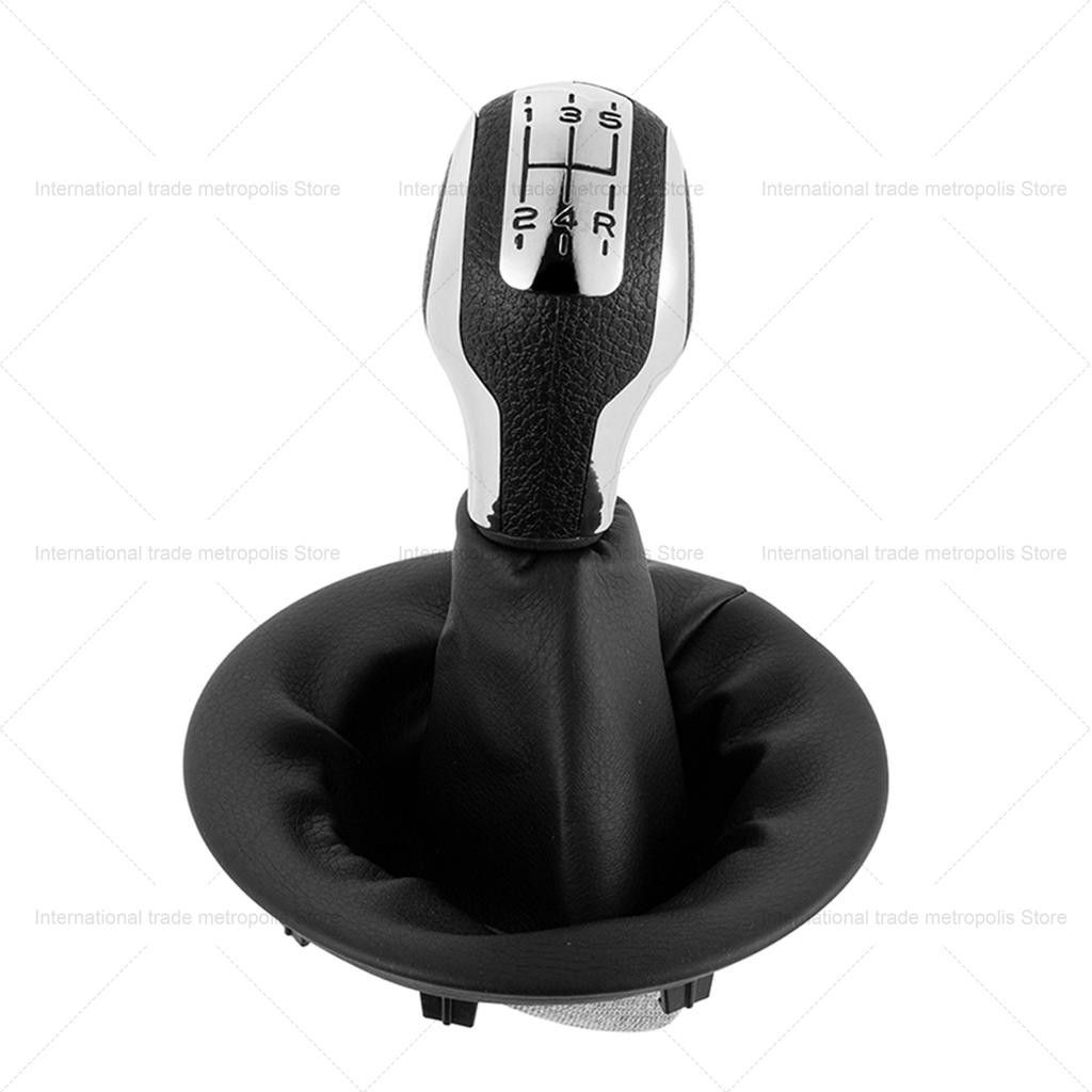 For Peugeot Partner 2008-on Car Gear Shift Knob Lever Shifter Stick Gaiter Boot Cover PU Leather For Citroen Berlingo III MK3
