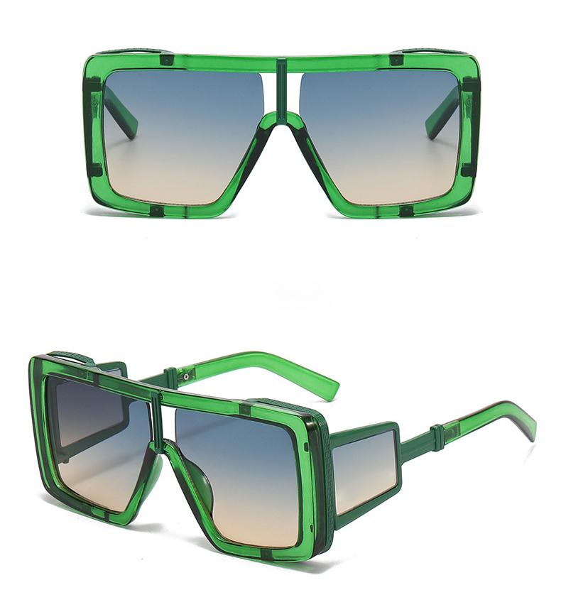 Цельные солнцезащитные очки MePanda унисекс в ретро-коробке, UV400