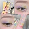 2026 New Summer Dopamine Colorful Eyeshadow Palette Multi-Color Blue-Purple Eyeshadow Macaron Makeup Artist Special Edition