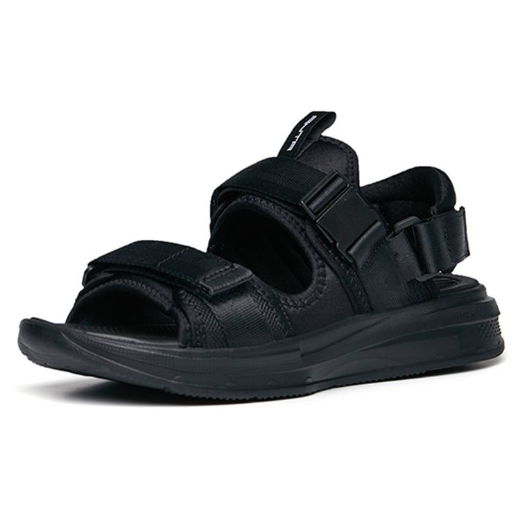 Anta Пляжные сандалии из ткани, мужская обувь, черный цвет 112238503-1