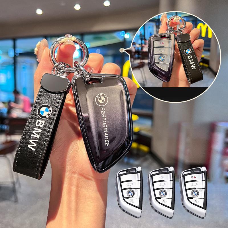 Soft TPU Car Key Case Cover Shell Fob For BMW F30 F31 F32 F34 F20 F21 F07 F10 1 3 5 7 Series X1 X3 G01 X4 G02 X5 F15 F16 M3 M4