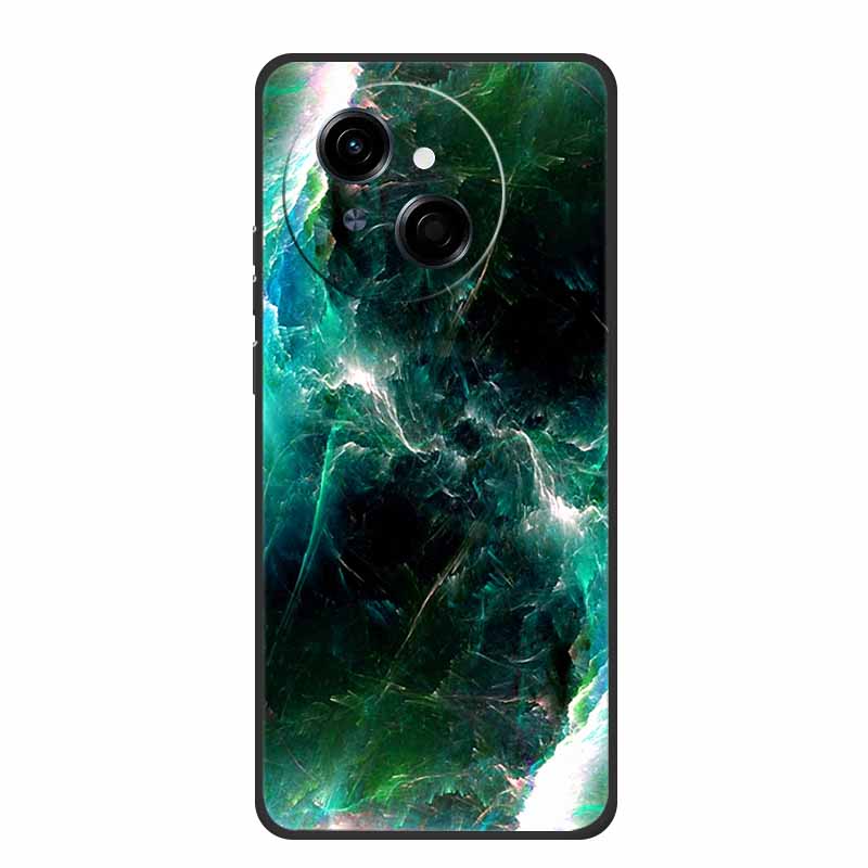 Phone Case For Tecno Spark Go 1 S Back Cover Case 6.67" Black Silicone Soft TPU Coque For Tecno Spark Go 1S Case Go1S Funda Para
