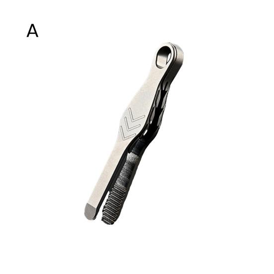 Маленькие пинцеты из титанового сплава, нержавеющие, устойчивые к коррозии, нескользящие, компактные, портативные мини-пинцеты