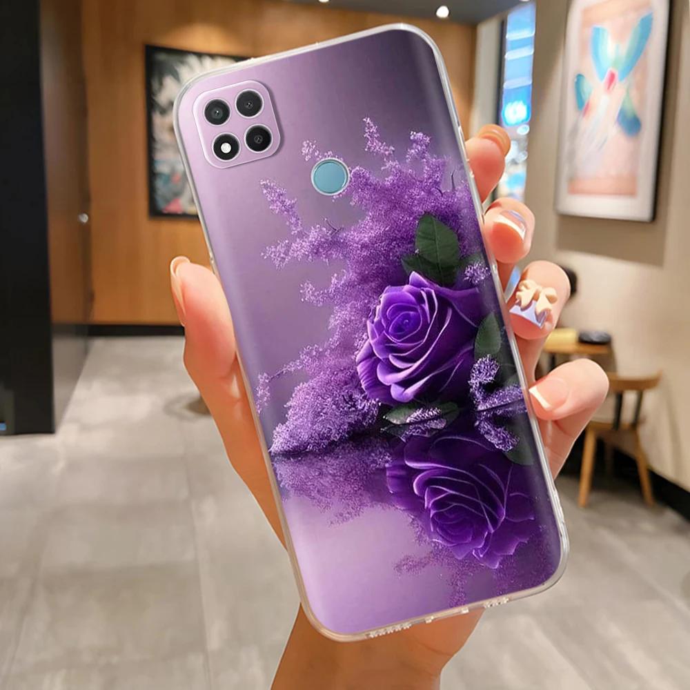 Чехол для Redmi 9C Задняя крышка с рисунком сердца-любовь Для Xiaomi Redmi 9c Чехол redmi9C Мягкий силиконовый ТПУ Чехлы для телефона для Redmi 9C NFC Fundas