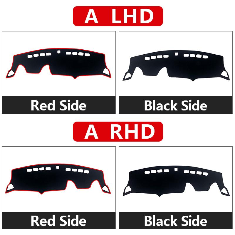 Car Accessories For Peugeot 2008 E2008 GT Line 2022 2023 Dashboard Cover Avoid Light Mat Sun Shade Anti-UV