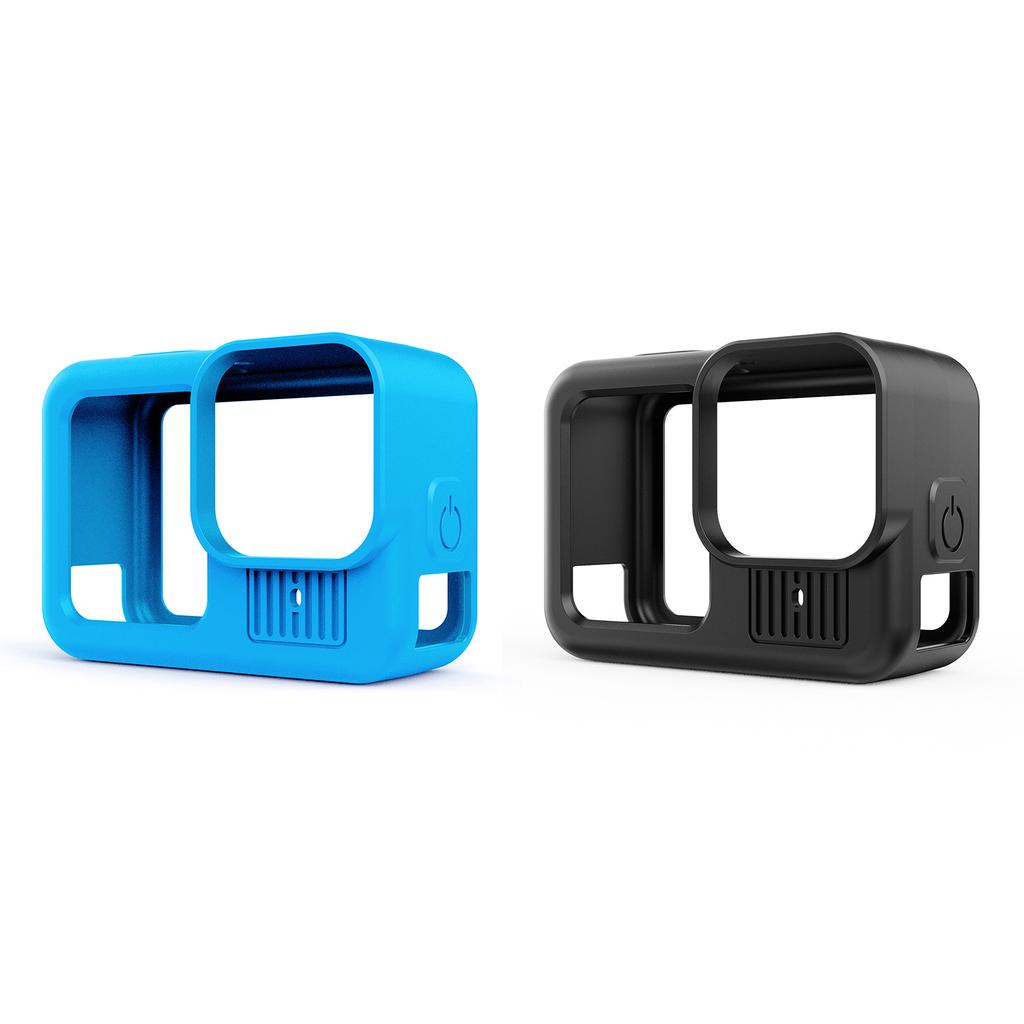 Silicone Protective Case with Lens Cap For GoPro Hero 13 Camera Case Protective Sleeve With Lanyard for Outdoor