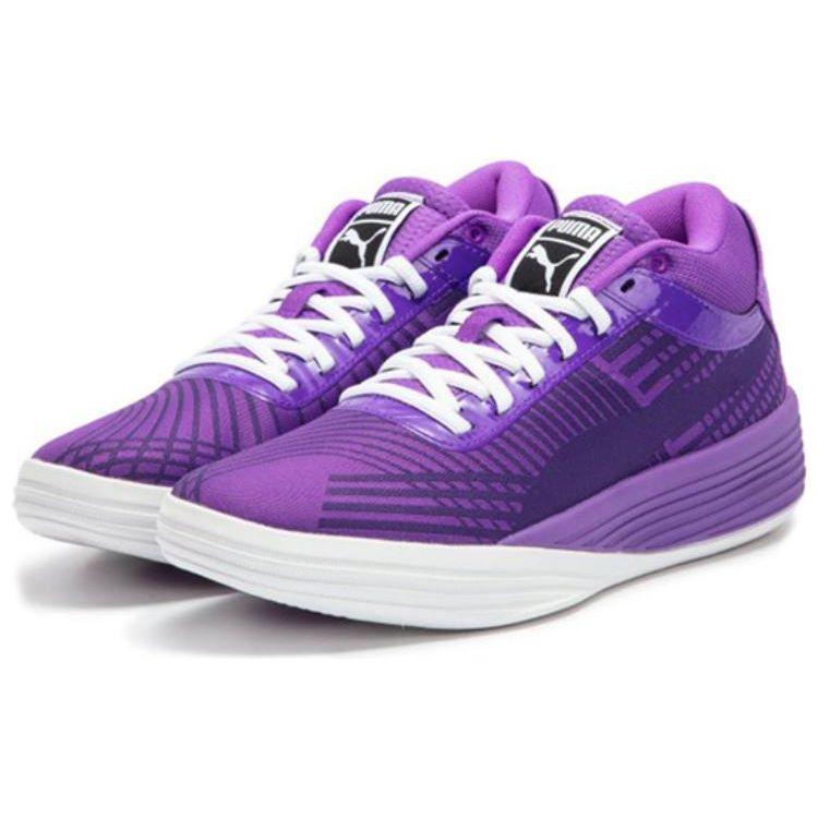 LaMelo Ball x Puma Clyde All-Pro Purple Glimmer Унисекс Кроссовки Белые 379339-01