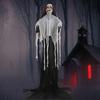 Halloween Ornament Scary Ghost Bride Figure with Sound Battery Operated Halloween Skeleton Decoration Creepy Haunted House Prop