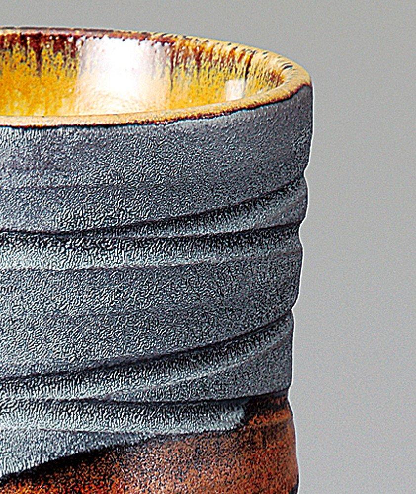 Чашка для горячей воды для суши Sohougama Tetsuryu большая 8×10,5 см 486-02-543