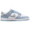 Nike Dunk Low Синий Вельвет Женские Кроссовки Светло-Армейский-Синий Футбольно-Серый Белый FN7167-400