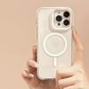 Однотонный Магнитный Премиум Чехол для IPhone 17Promax, Совместим с Моделями 16 и 13, Ударопрочная Рамка, Мягкий, Прозрачный, Высокое Качество