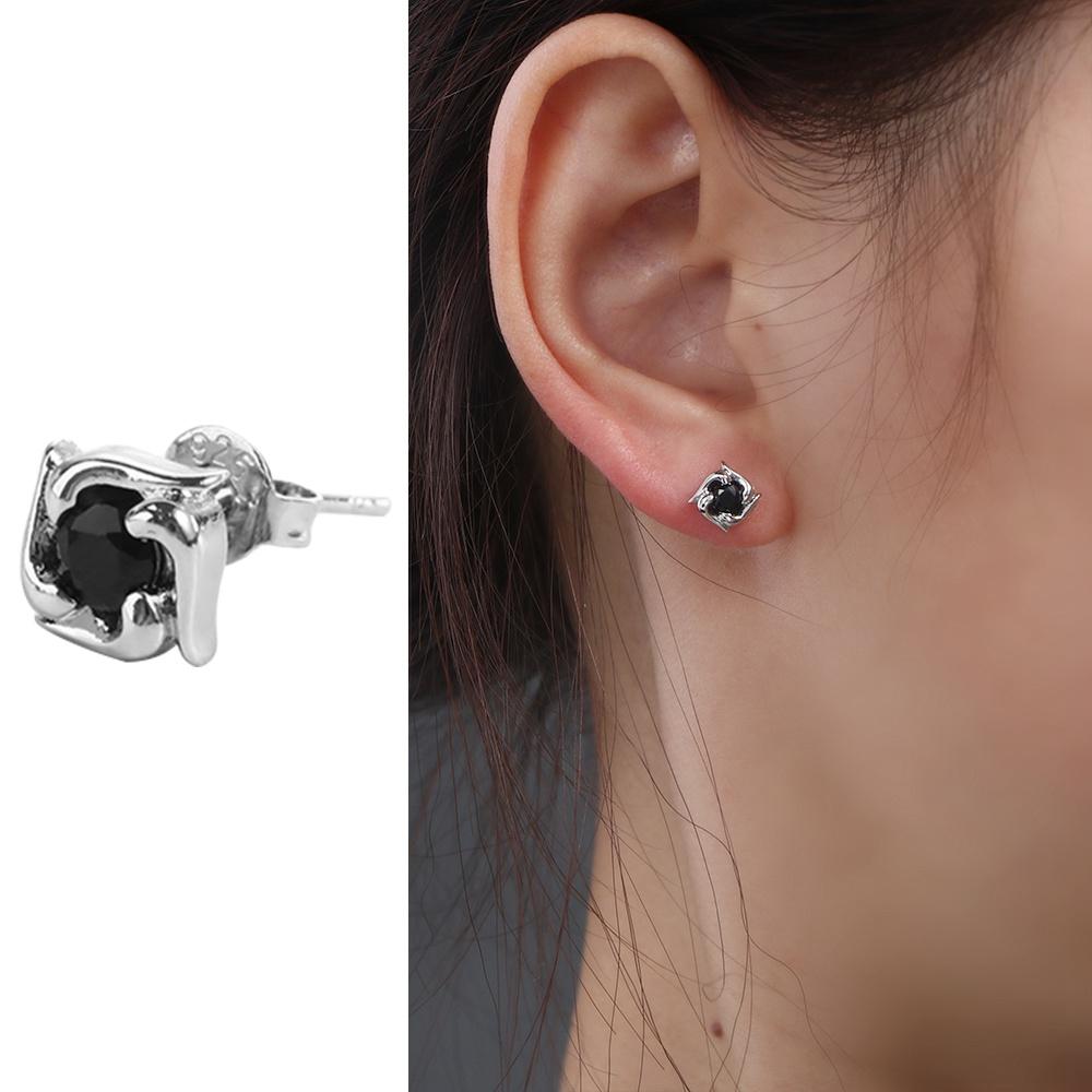 Solid Color Street Wear Women Sun Fashion Design Korean Earrings Men Jewelry Polaris Stud Earrings