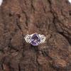 Natural Iolite 925 Sterling Silver Wife Gift Handcrafted Statement Ring Jewelry RR-46-10